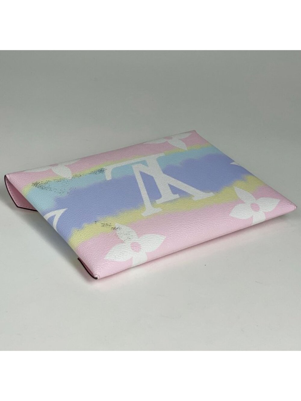 Louis Vuitton Pochette Kirigami LV Escale Clutch Monogram Pink Purple - Picture 2 of 8